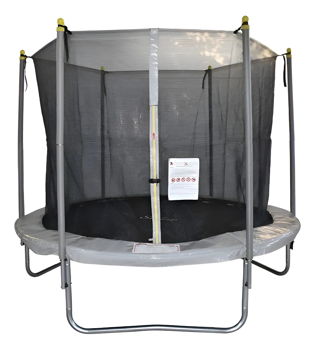Cama Elástica Gris 244 Cm Tr-08-p11-c Gris Vs