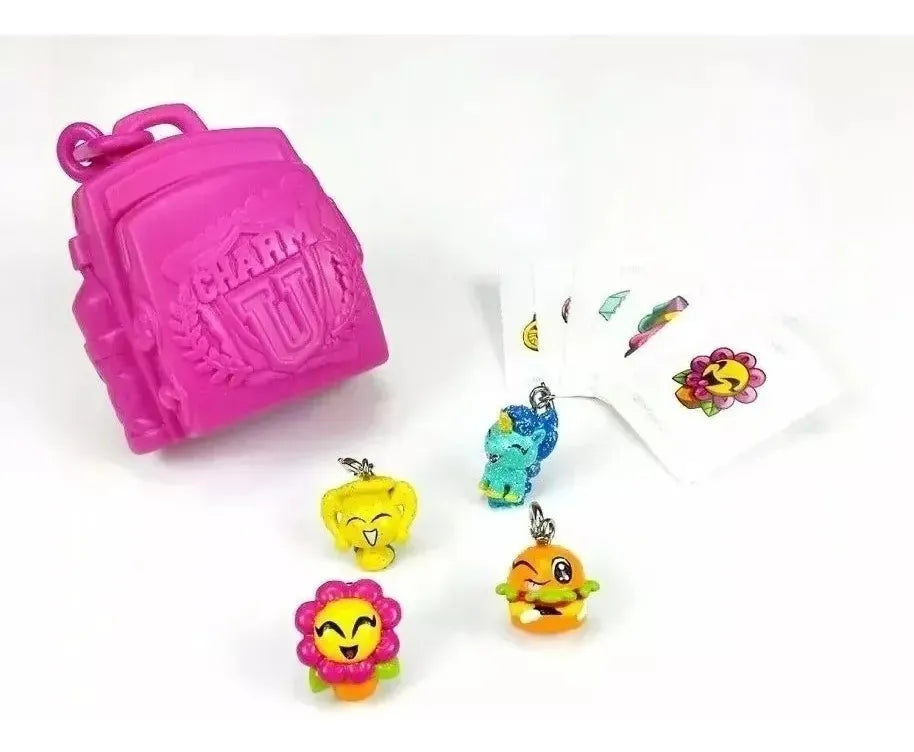 Charm U Pack X4 Dijes Coleccionables 30010 Shine