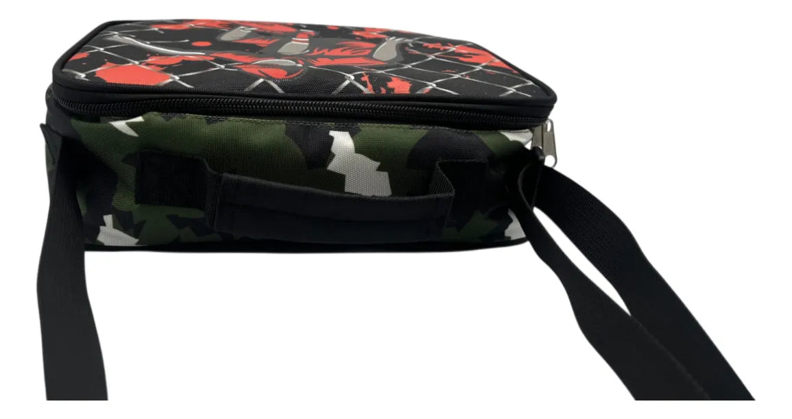 Lunchera Térmica Escolar Skater Zykl001 Shine Negro