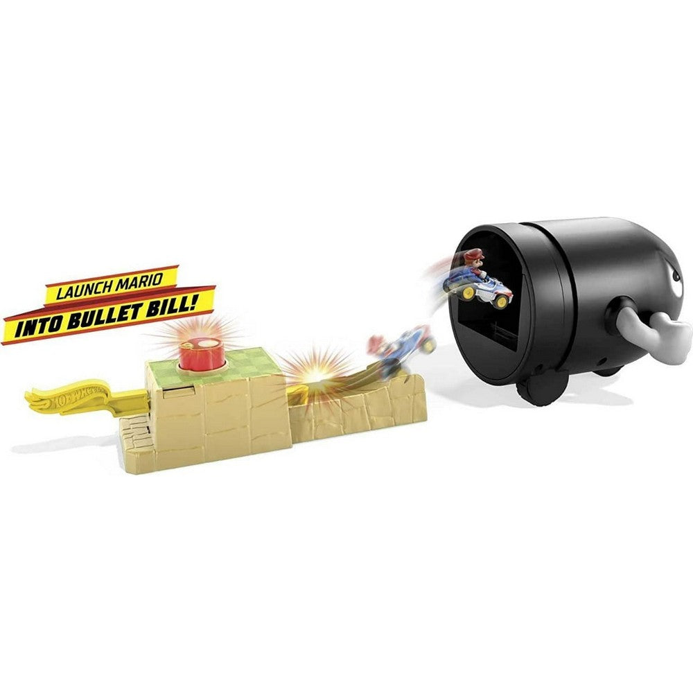Hot Wheels Lanzador De Balas Mario Kart Gky54 Mattel