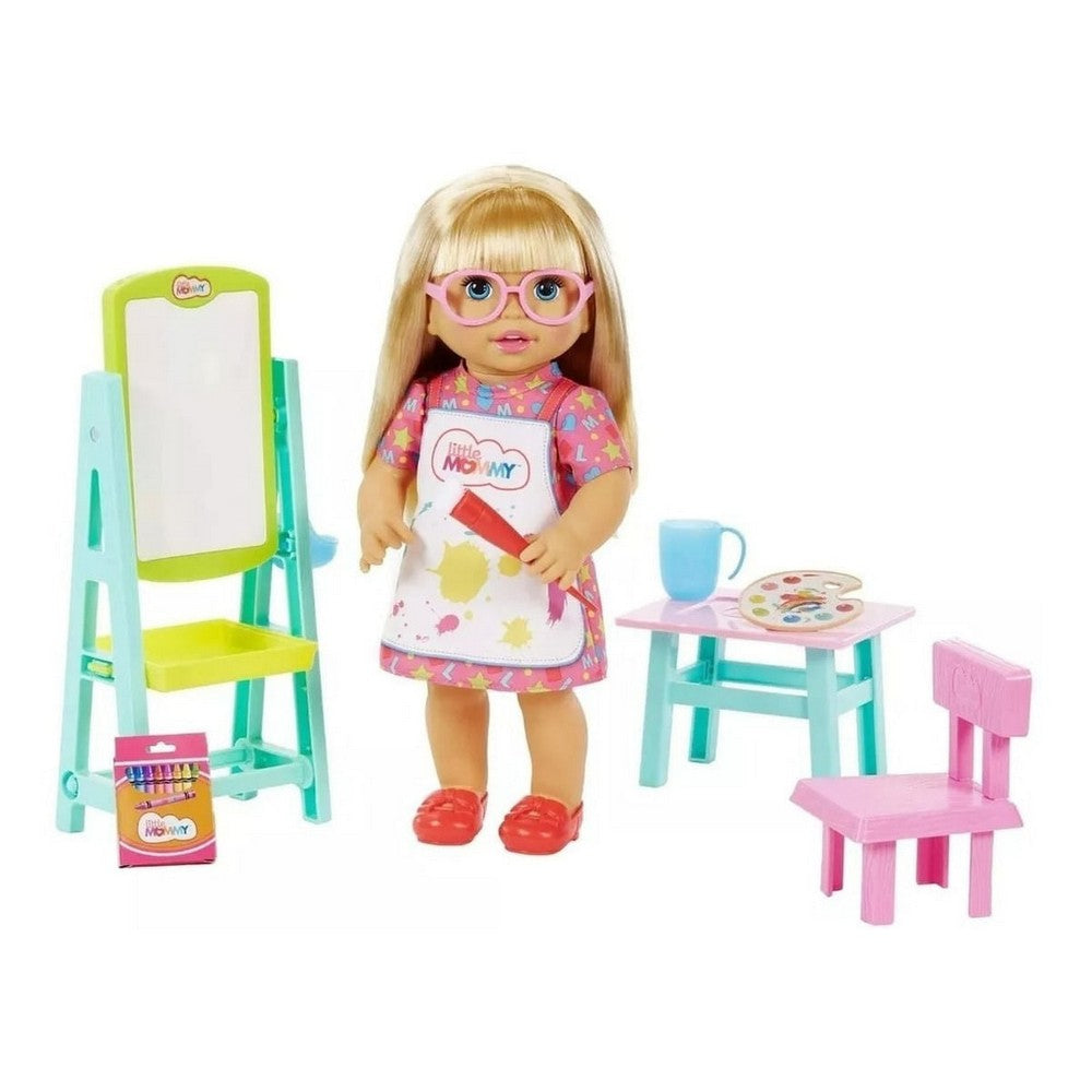 Muñeca Little Mommy Mi Primer Dia De Escuela Mattel Hbj58