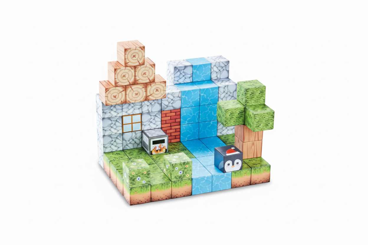 Bloques Magnéticos Cubos Steam Minecraft Shine 2960016 76