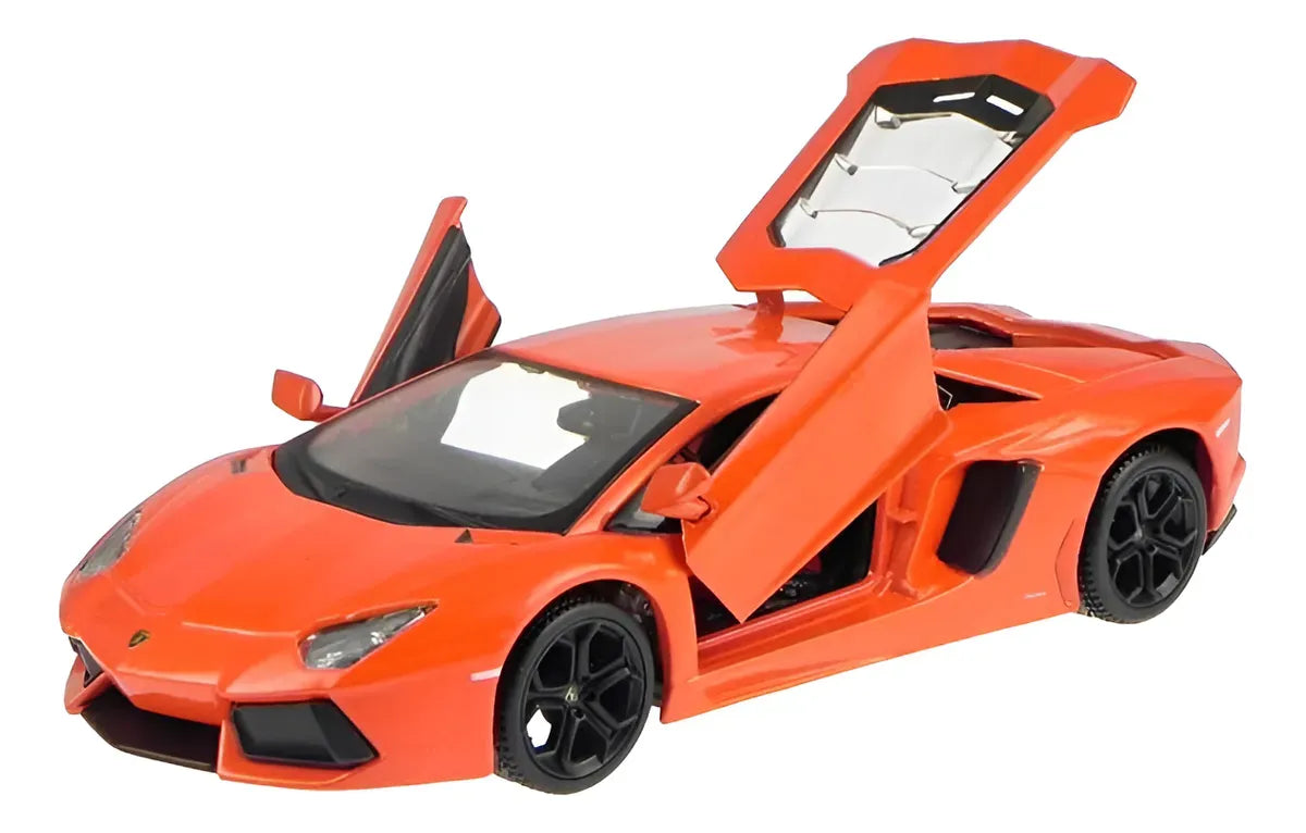 Maisto 1:24 Lamborghini Aventador Coupe Naranja Metalizado