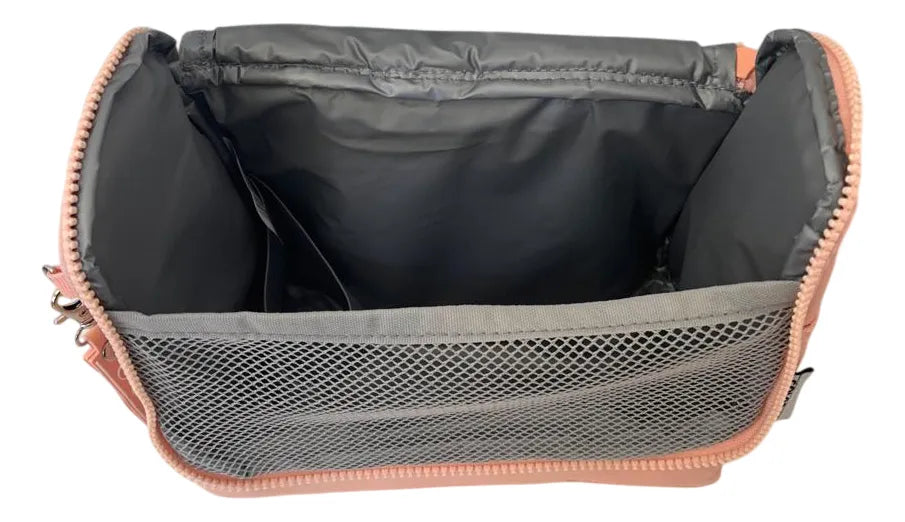 Lunchera Térmica Escolar Con Correa Sl2503r Kinderland Rosa