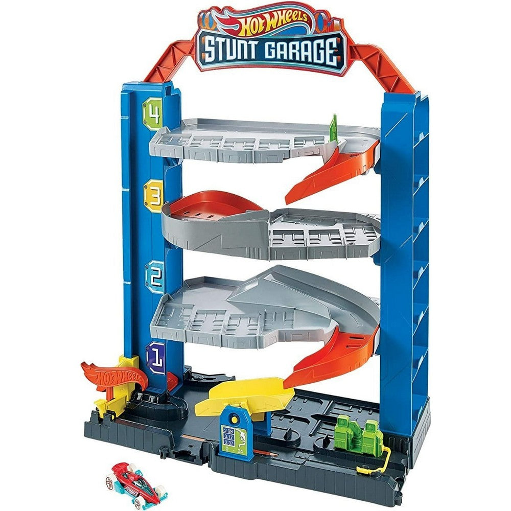 Hot Wheels Pista Stunt Garage Play Set Gnl70 Mattel