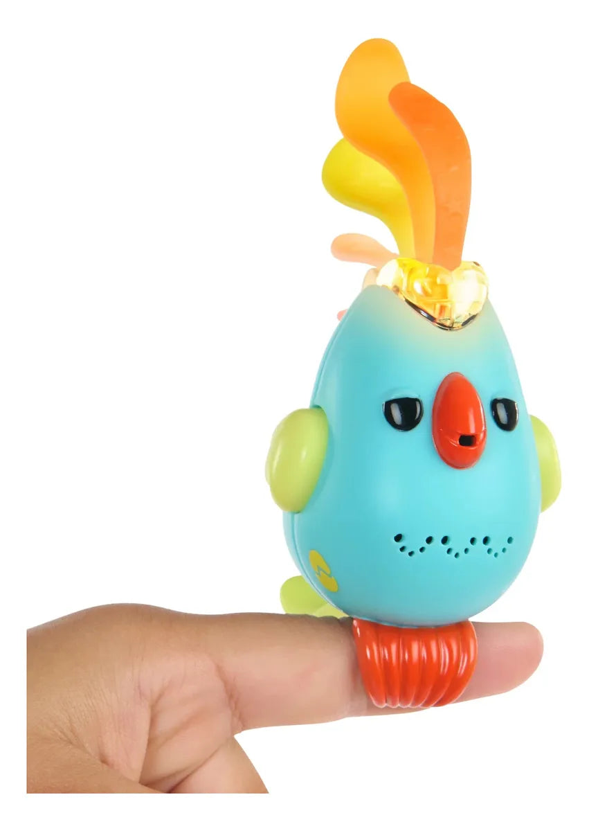 Fingerlings Sweet Tweets Pajarito Interactivo Celeste 3132 Celeste