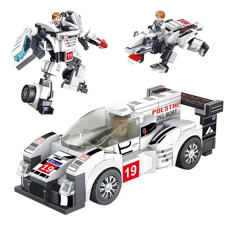 Panlos Brick Bloques Auto De Carreras 2379443