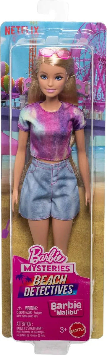Barbie Mysteries Muñeca Malibu Detective En La Playa Jfv63