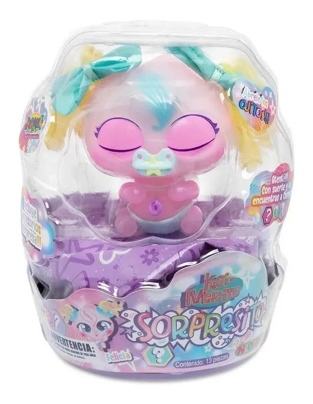 Muñeco Sorpresito Felicia Rosa Distroller 992994