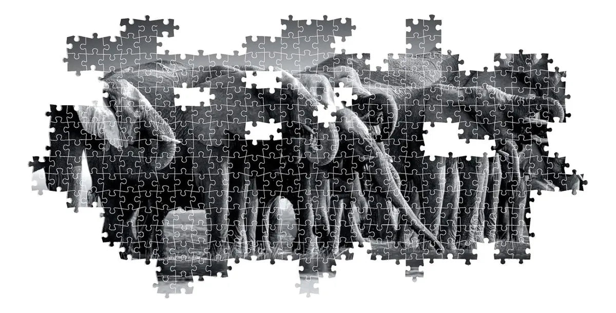 Clementoni Puzzle 1000pzs Panorama Manada De Gigantes 39836