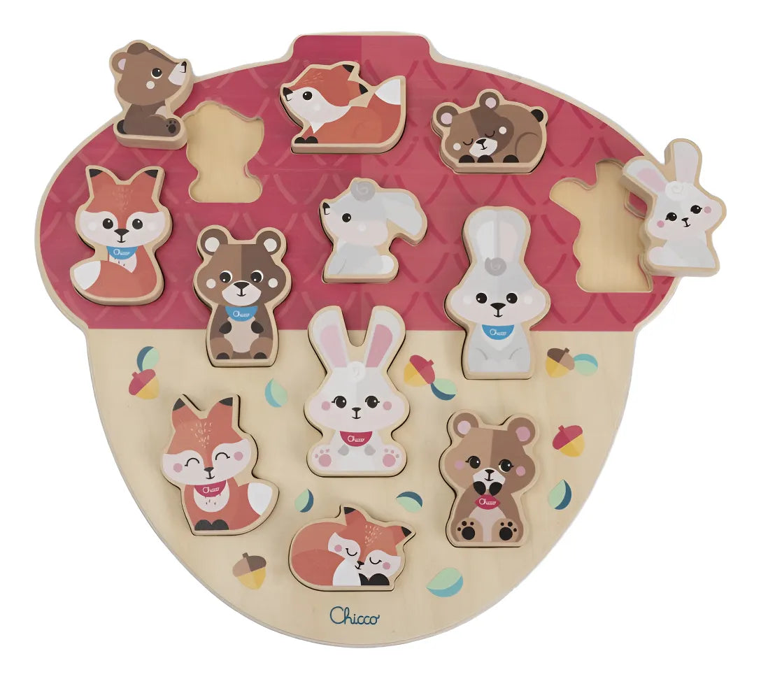 Chicco Collecion Juegos De Madera 12476