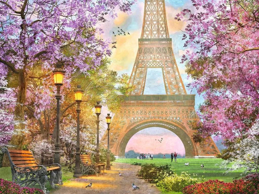 Ravensburger Puzzle 1500 Pzs Paris Romance 12000694