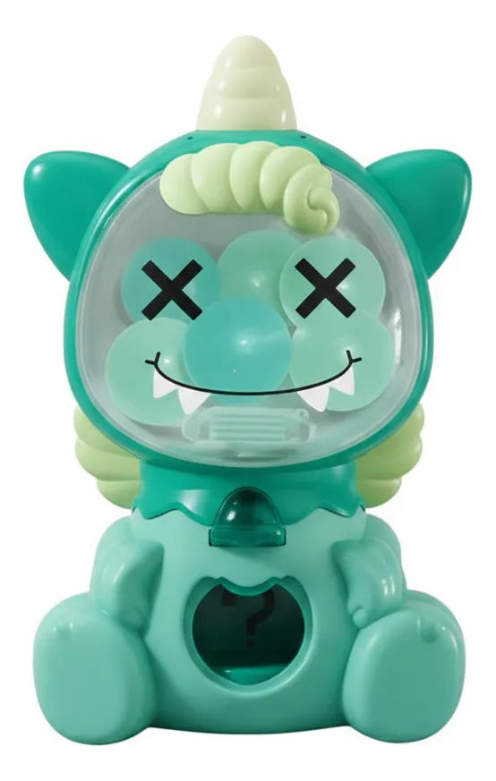 Mini Maquina Expendedora De Unicornio Verde Kl445 Shine