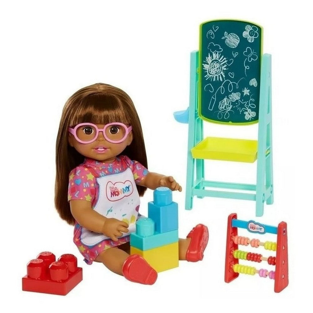 Muñeca Little Mommy Mi Primer Dia De Escuela Mattel Hbj58