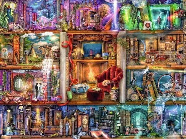 Ravensburger Puzzle 1500 Pzs The Grand Library 12000190