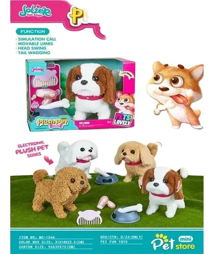 Perro Con Accesorios Y Sonido 2377597 Shine Varios