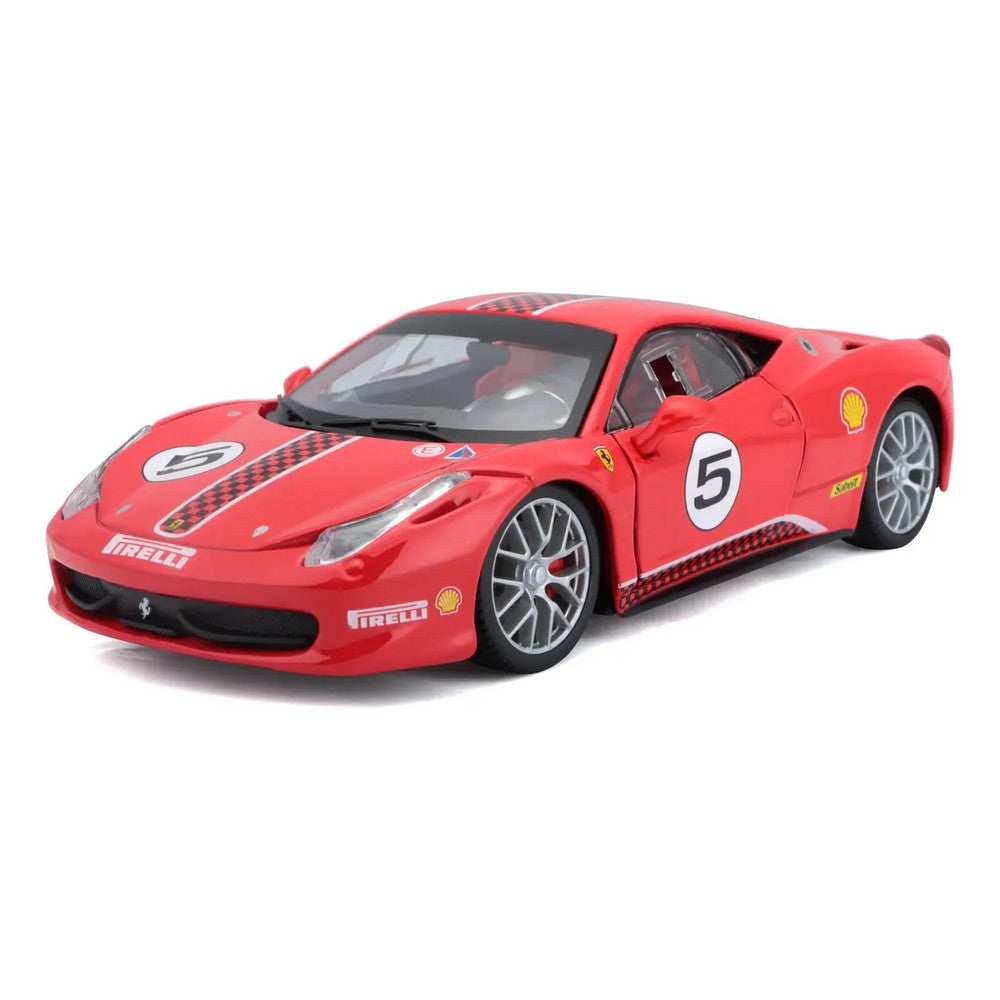 Bburago 1:24 Ferrari 458 Challenge Rojo 18-26302