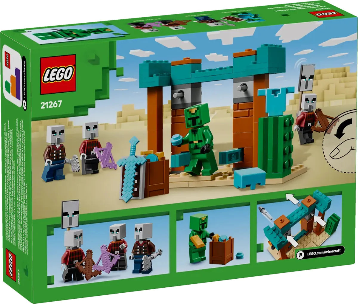 Lego Minecraft Patrulla Del Desierto De Los Maldeanos 21267