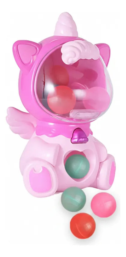 Mini Maquina Expendedora De Unicornio Rosa Kl444 Shine