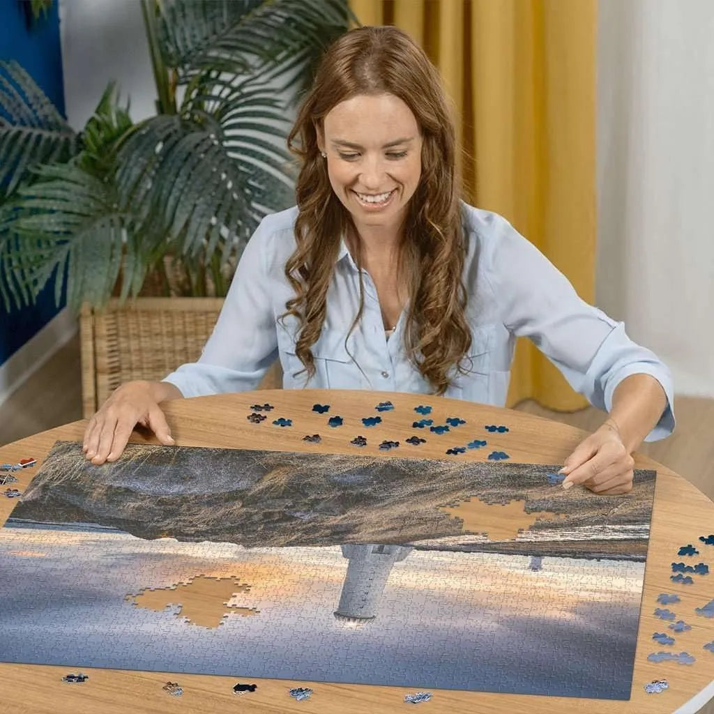 Ravensburger Puzzle 1500 Mag.stimmung Ü.leuchtturm 12000732