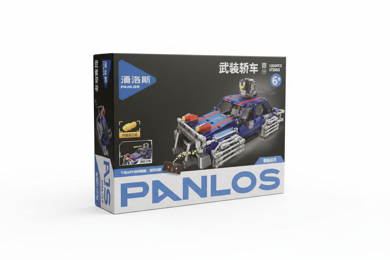 Panlos Brick Bloques Auto De Carrera 2790961