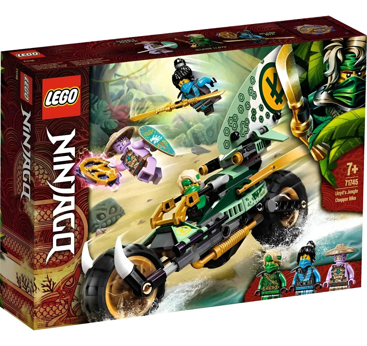 Lego Ninjago Chopper De La Jungla De Lloyd 71745 183