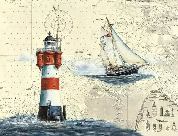 Ravensburger Puzzle 2000 Pzs Romantic Lighthouse 12000804