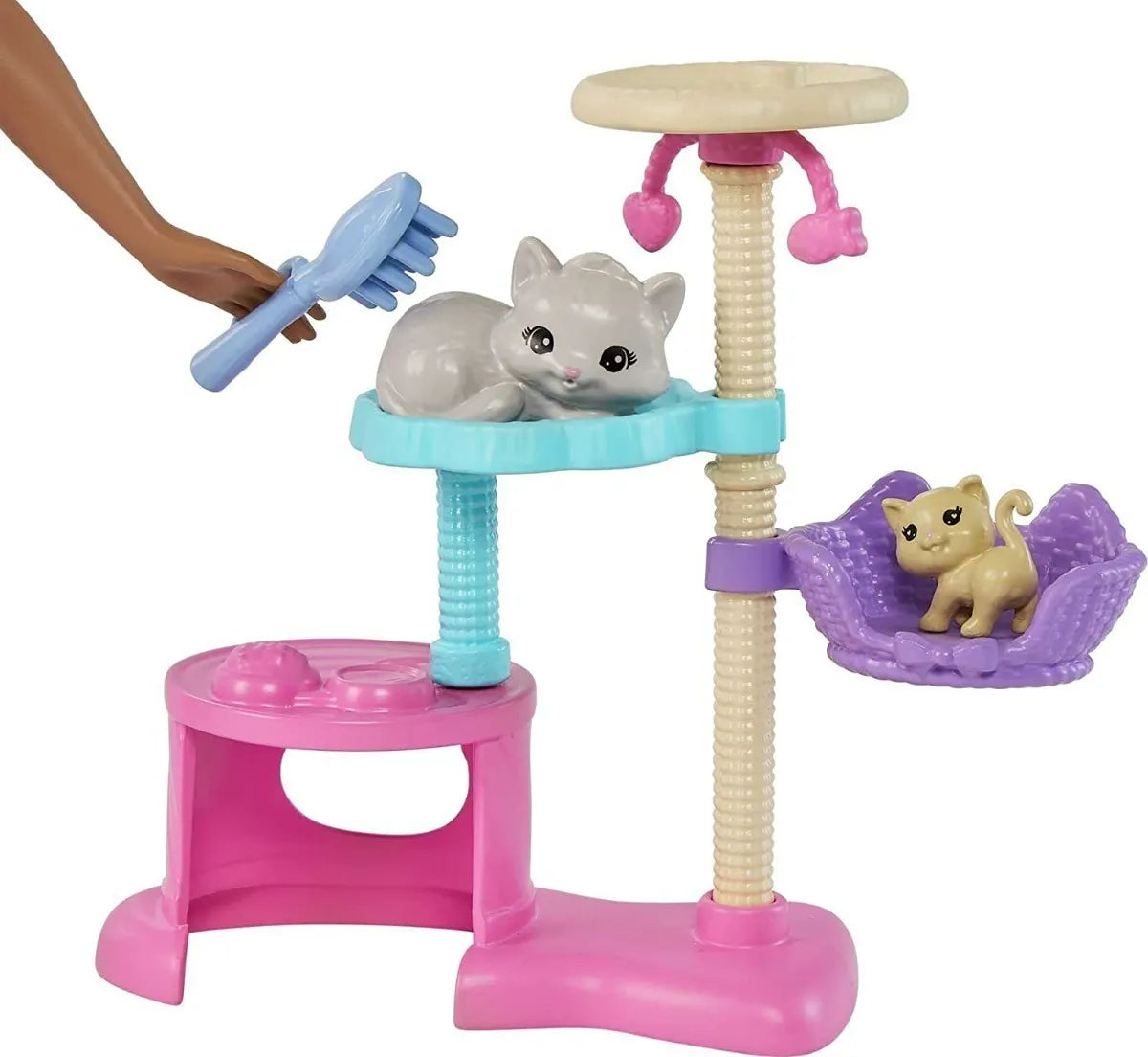 Muñeca Barbie Kitty Condo Cuidado De Gatitos Hhb70 Mattel