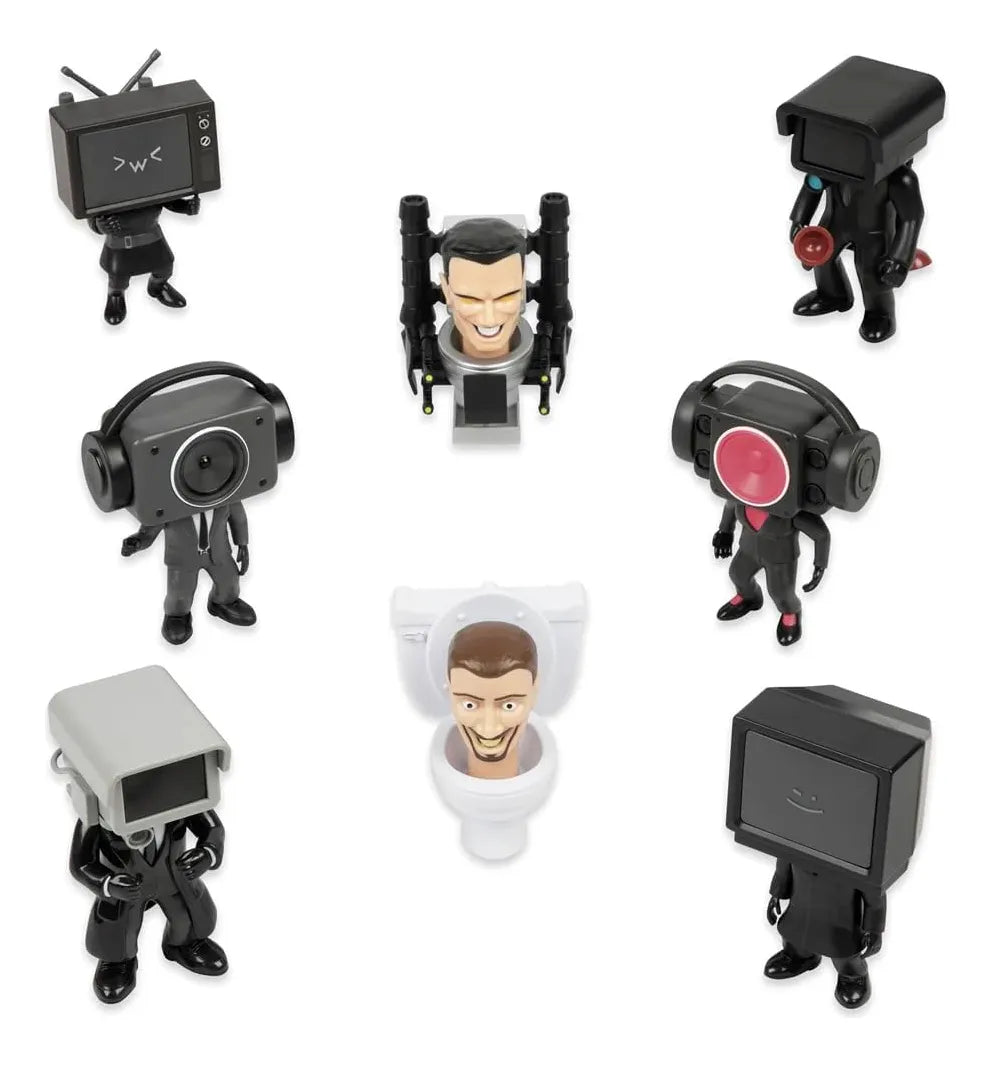 Skibidi Toilet Original Minifiguras Misteriosas Serie 1 1300