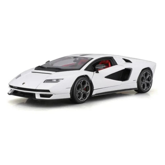 Bburago 1:24 Lamborghini Countach Lpi 800-4 Blanco 18-21102