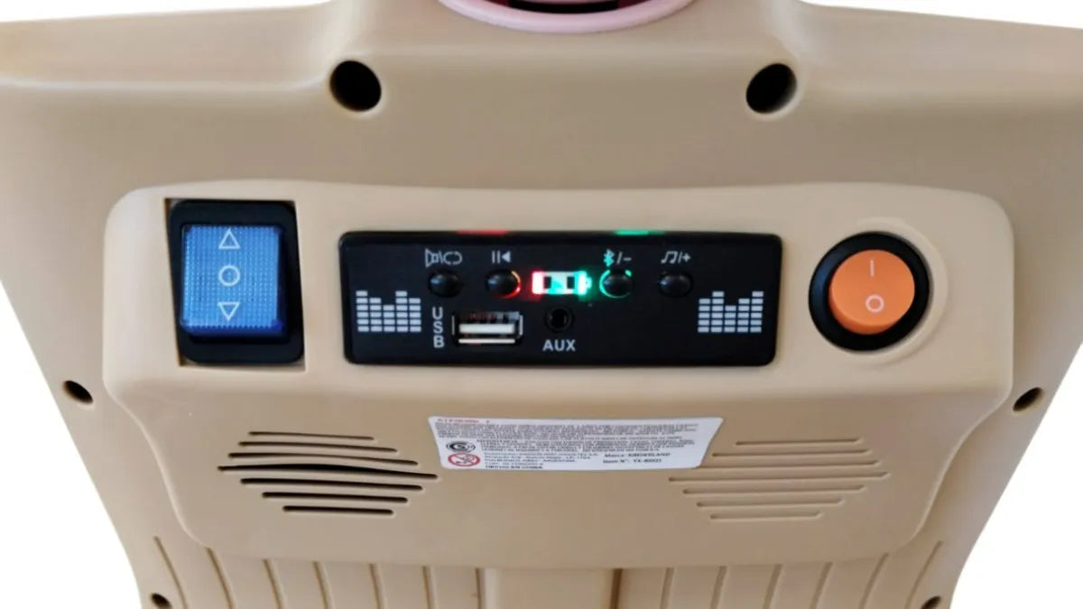 Moto Electrica A Bateria Infantil Beige Yx-bdqs Beige