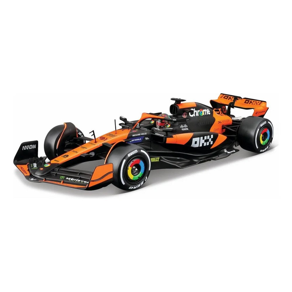 Bburago 1:24 Mclaren Mcl38 C/casco Piastri 18-28033