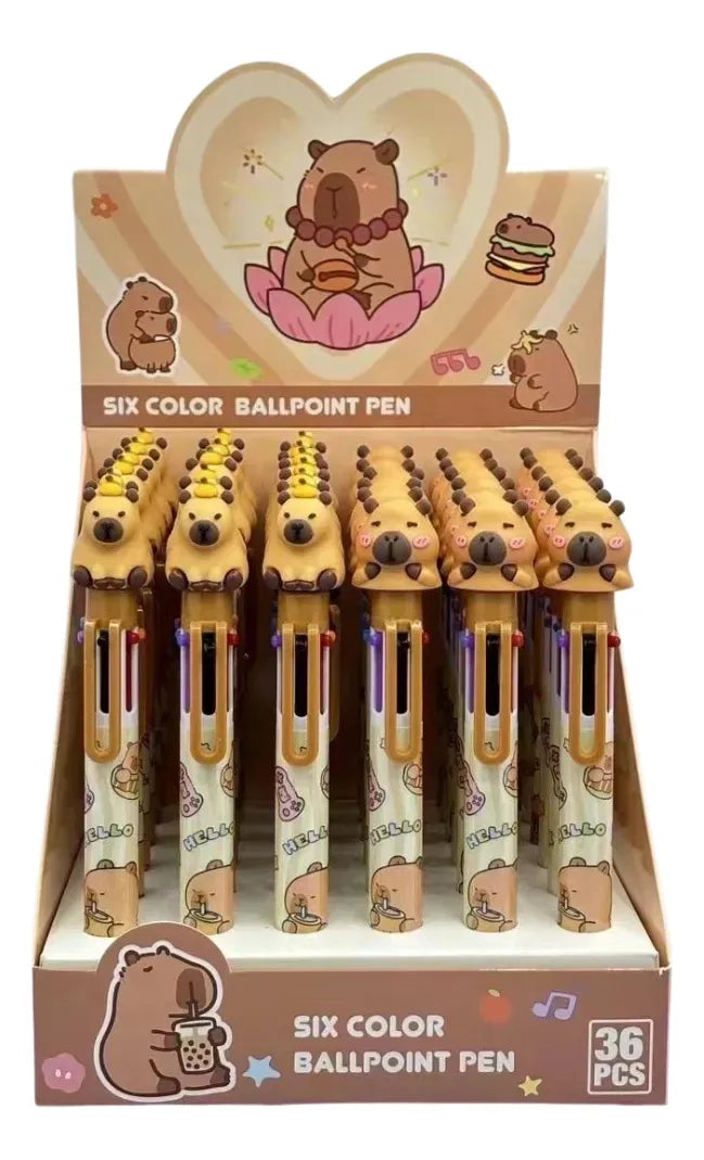 Lapicera Borrable Capibara Kl1394 Shine Capibara Varios