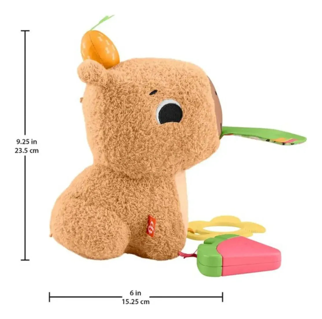 Fisher Price Bebe Peluche Capibara Jfw58 Mattel Jfw58