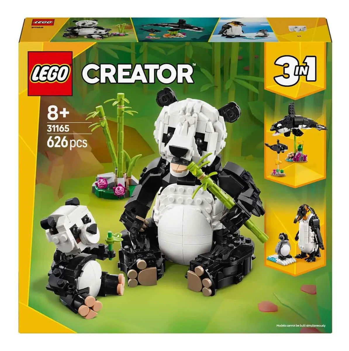 Lego Creator Fauna Salvaje: Familia De Pandas 31165 626 Lego Creator