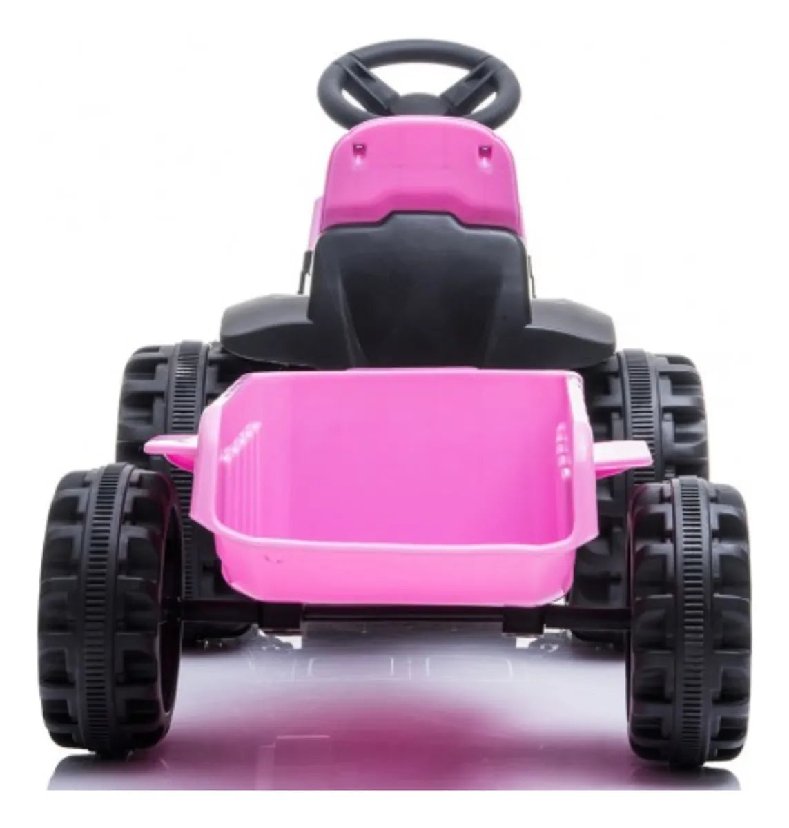 Tractor Con Acoplado A Batería Cn-shj61908t Rosa Rosa