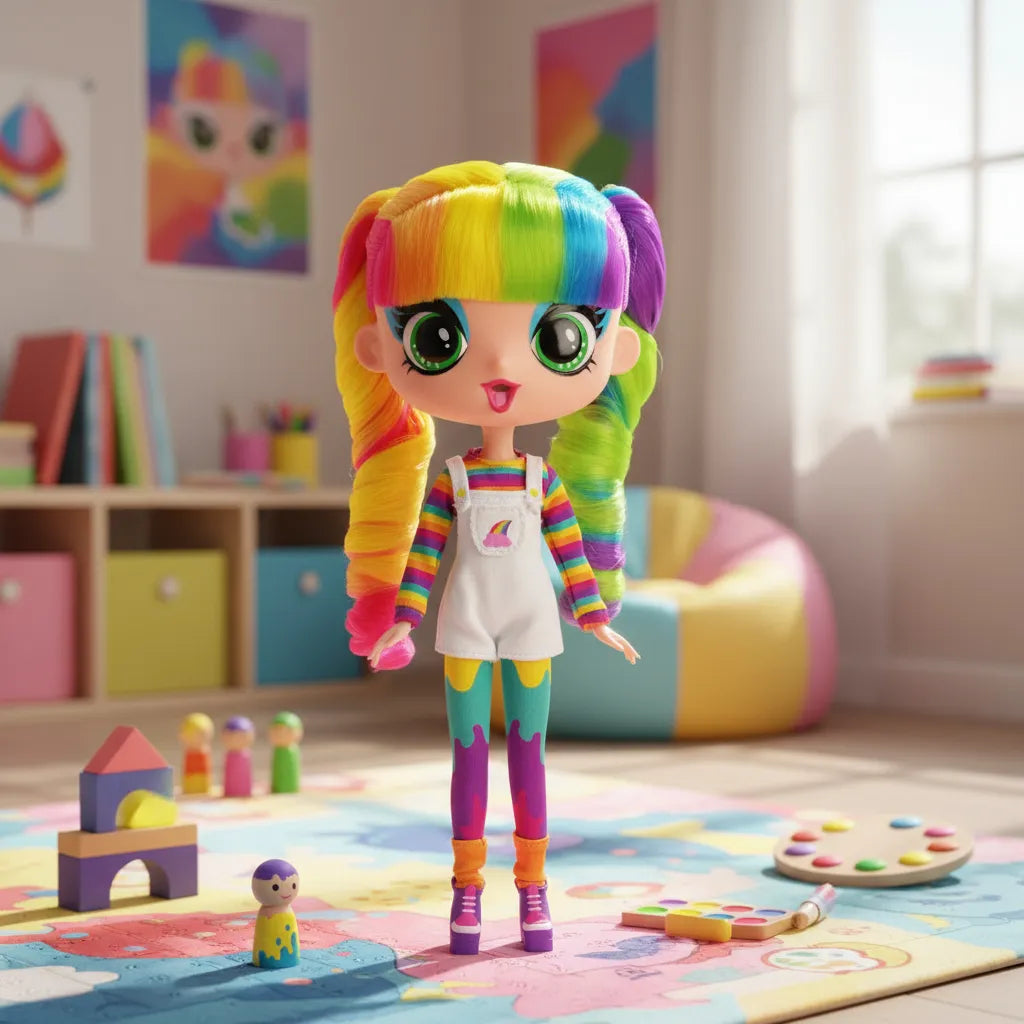 Muñeca Decora Girlz Fashion 28 Cm Con Stickers Surtida D1025