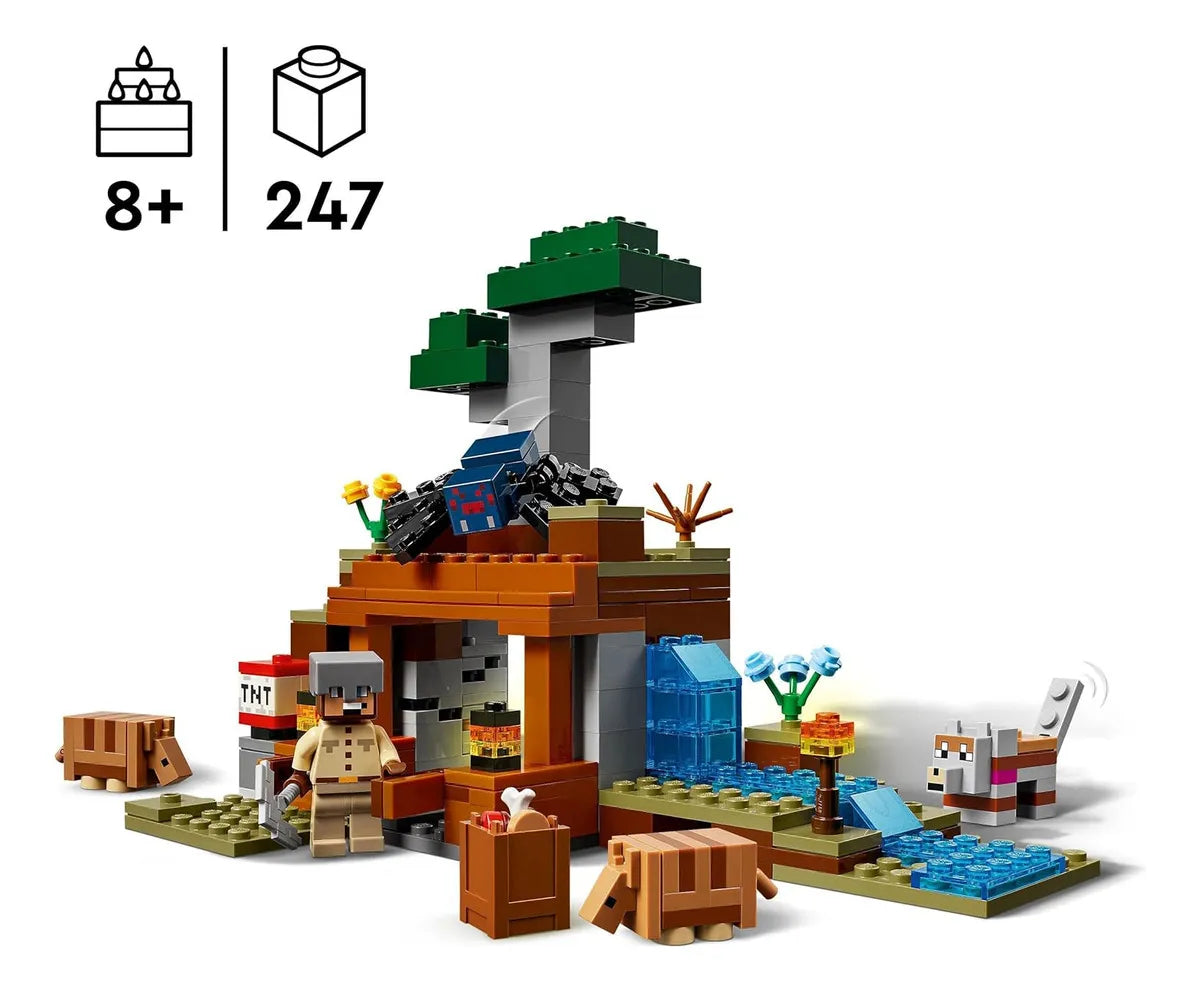 Lego Minecraft La Expedición A La Mina Del Armadillo 21269