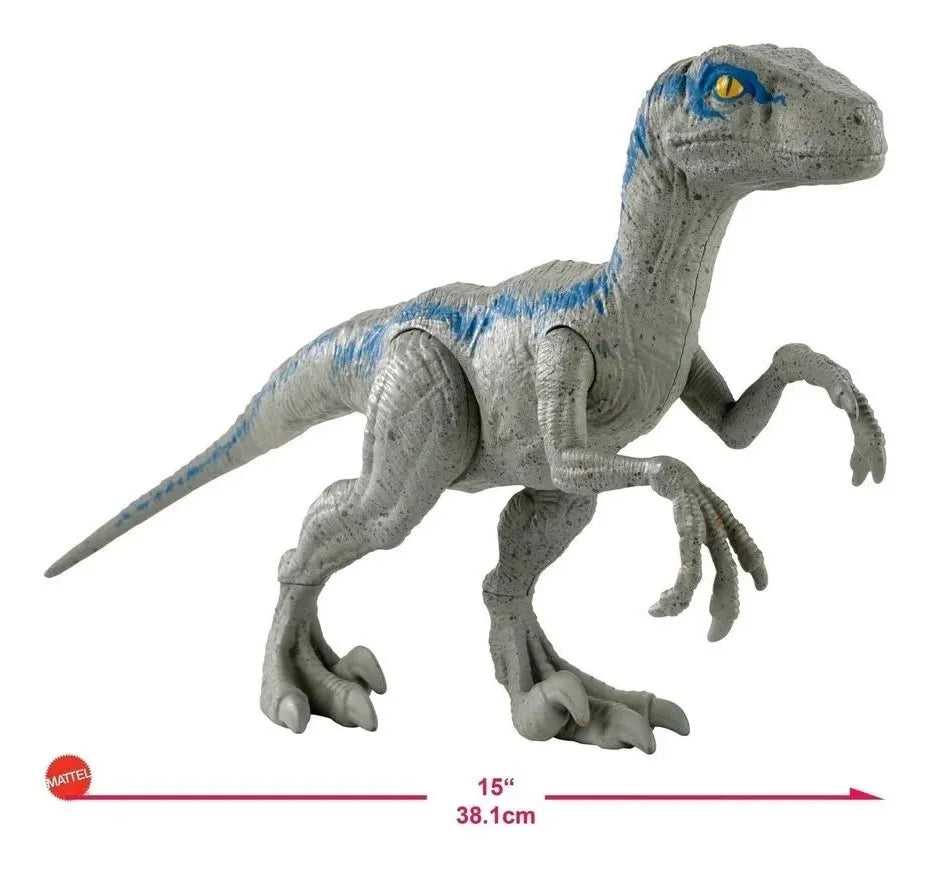 Jurassic World Velociraptor Blue 30cm Fny41 Mattel