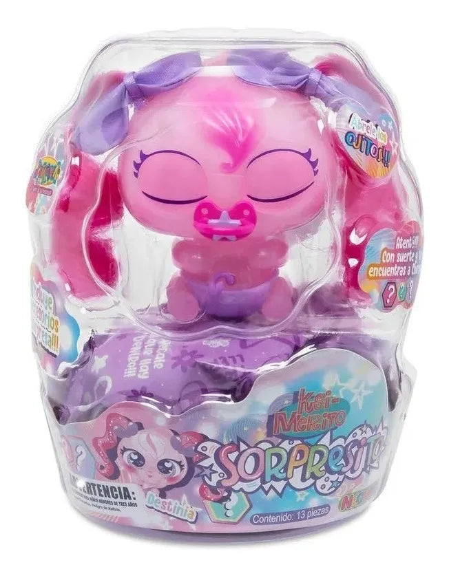 Muñeco Sorpresito Destinia Rosa Distroller 992987
