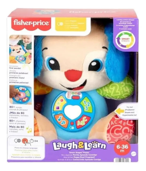 Fisher Price Perrito Interactivo Learn & Play Jfd19 Mattel