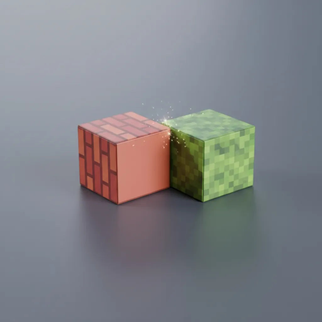 Bloques Magnéticos Cubos Steam Minecraft Shine 2960026 312