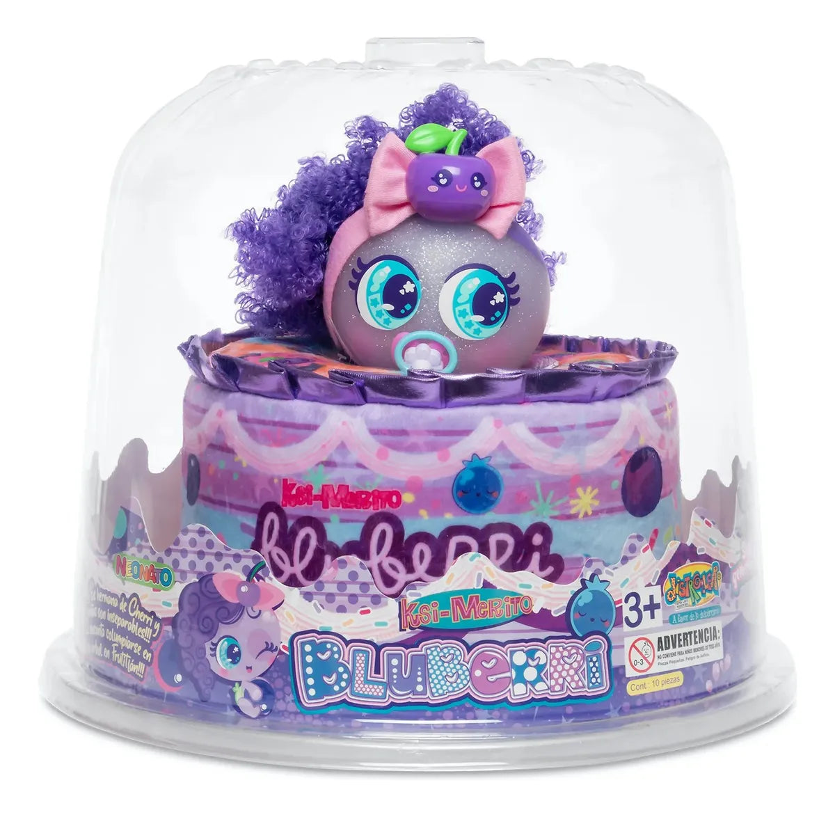 Muñeco Ksimerito Bluberri Berries Morado Distroller 996596