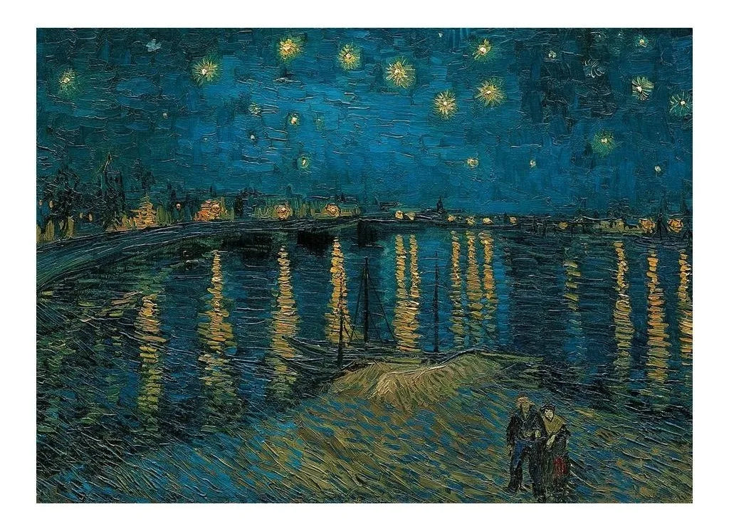 Puzzle 1000 Pzs Noche Estrellada En Ródano Clementoni 39344