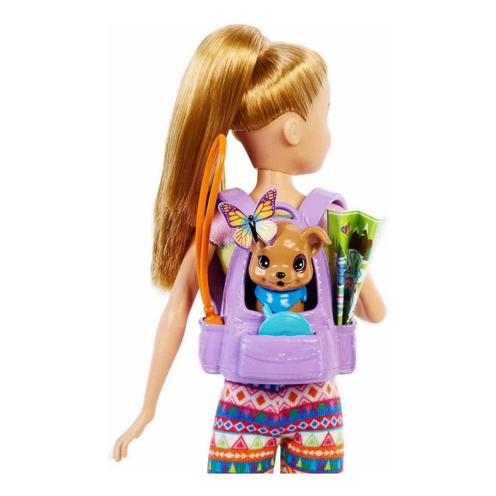 Muñeca Barbie Camping Con Mascota Hdf69 Mattel