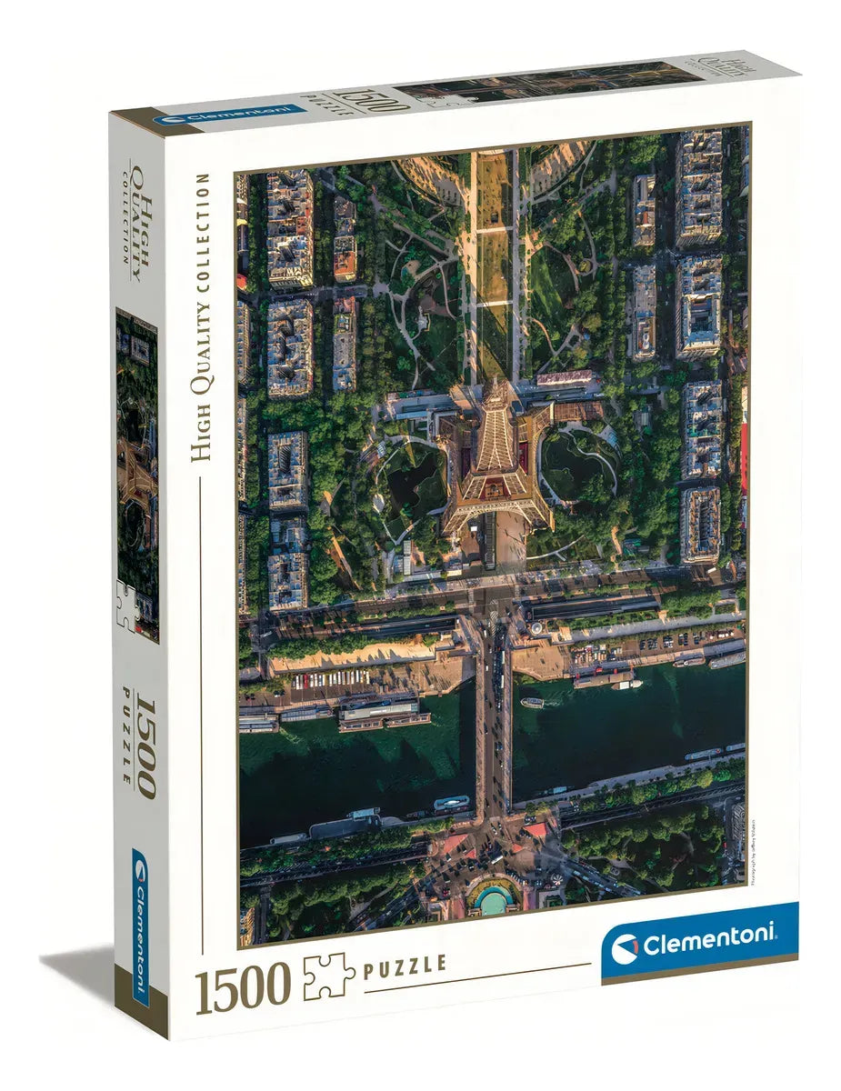 Clementoni Puzzle Hqc Flying Over Paris 1500 Pzas 31708