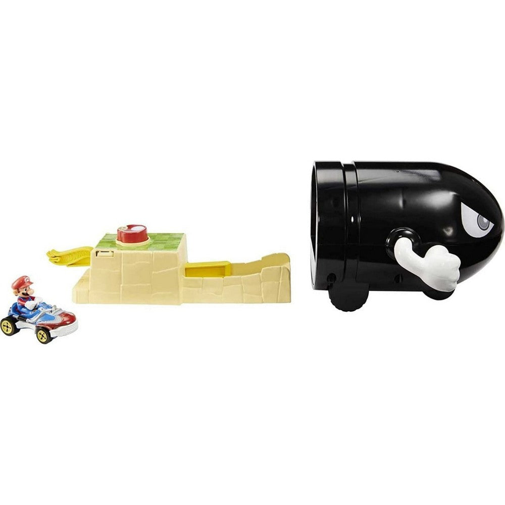 Hot Wheels Lanzador De Balas Mario Kart Gky54 Mattel