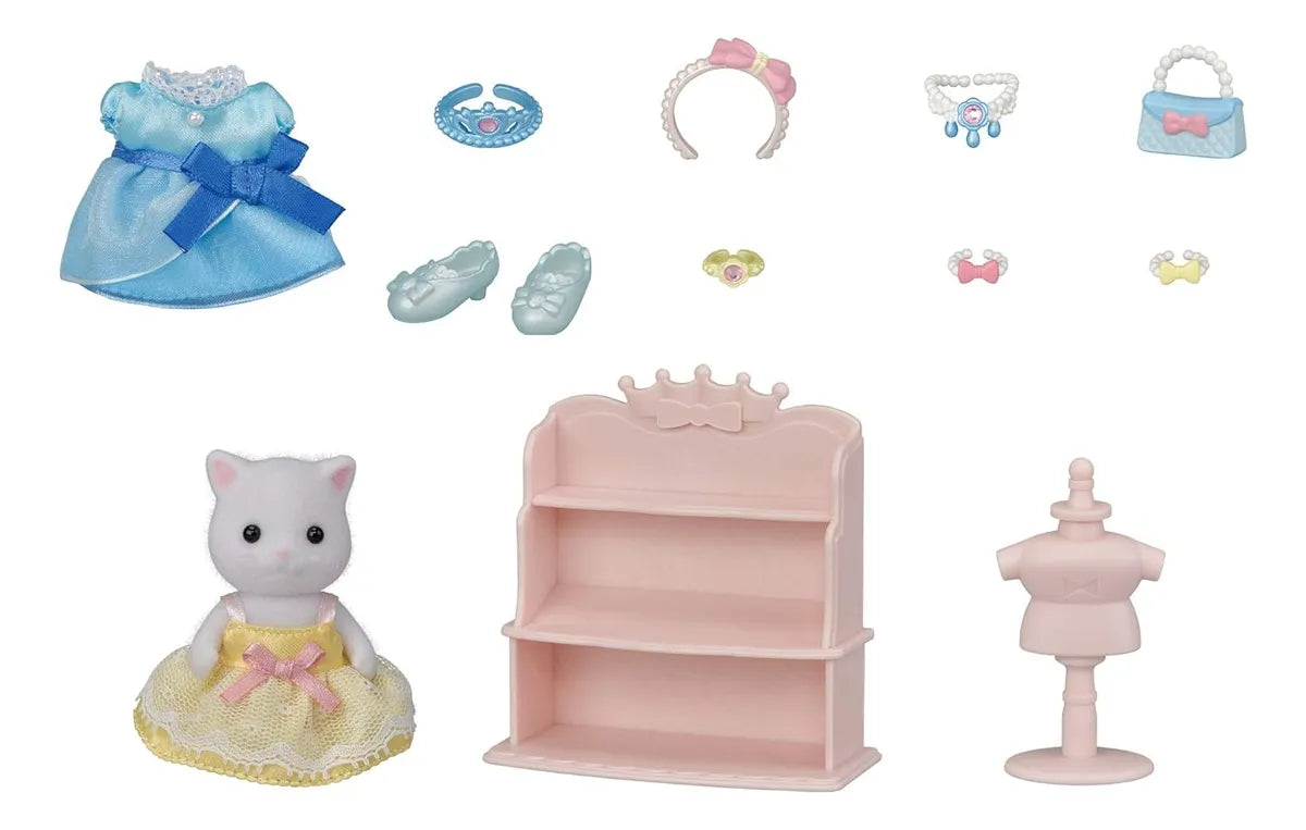 Sylvanian Families Set De Princesa Vestidor 5645