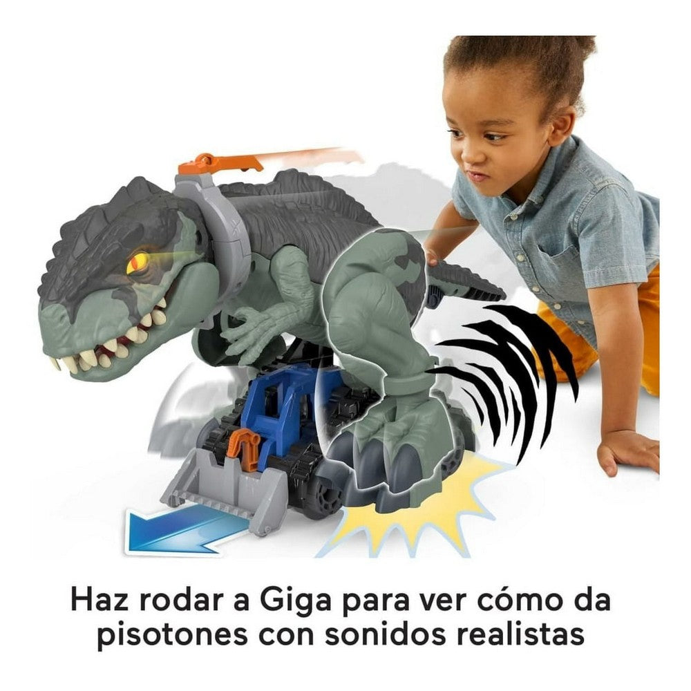 Figura De Acción Dinosaurio Mega Rugido Salvaje Gwt22 De Mattel Imaginext