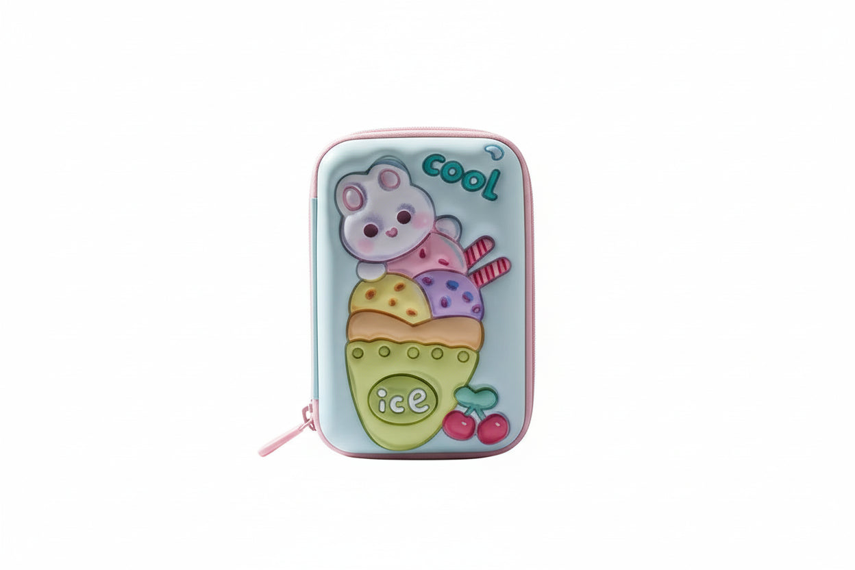 Cartuchera 3d Ice Cool Kl1265 Shine Ice Cool